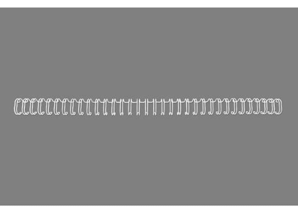GBC Binding Wire No.10 2to1 A5 White Pack of 200