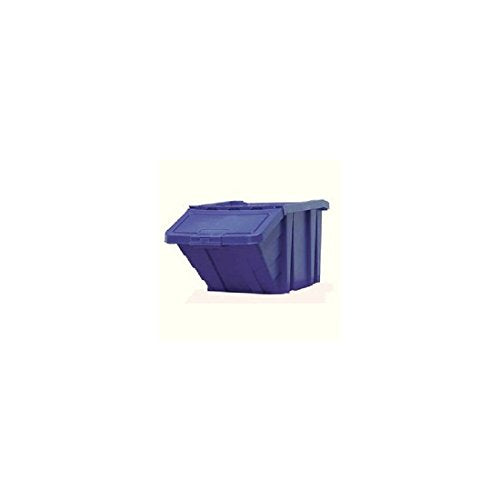 SLINGSBY Storage Bin Heavy Duty Blue 36.5 x 40 x 34.5 cm