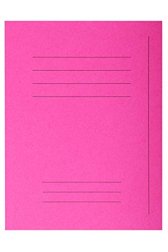 Exacompta Forever Square Cut Folder A4 Fuchsia Manila Recycled 100% 220 gsm Pack of 100