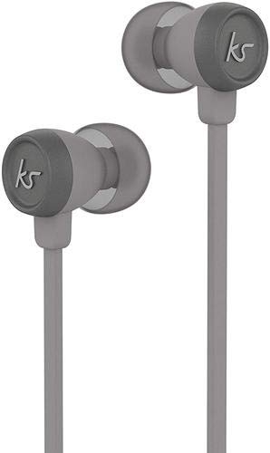 Kitsound Hudson Wired Earphones Grey