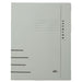 Djois Secolor Clip File A4 Grey Cardboard 270 gsm