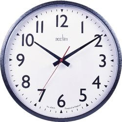 Acctim Analog Wall Clock 22463 35 x 5.6 cm Black