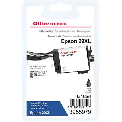 Office Depot 29XL Compatible Epson Ink Cartridge C13T29914012 Black