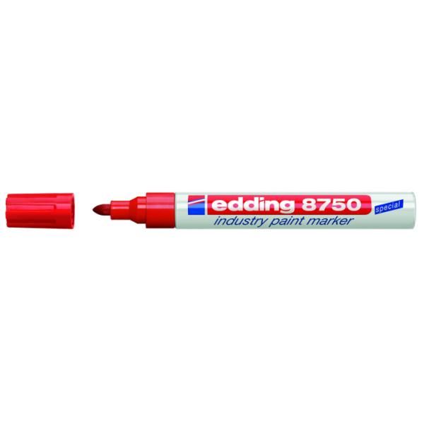 Edding 750 Paint Markers Bullet Tip 2-4mm Line Red Ref 750-002 [Pack of 10]