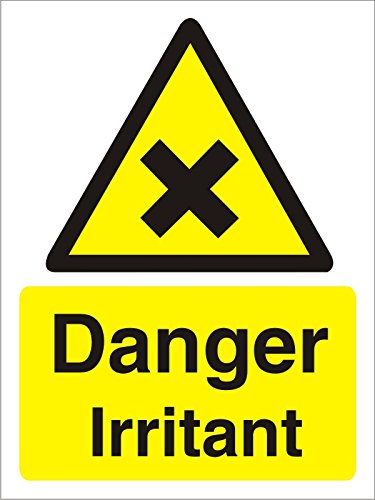 Warning Sign Irritant Vinyl 40 x 30 cm