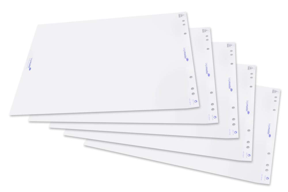 Legamaster Flipchart Pad 125 mm (W) X 665 mm (H) 80 gsm Pack of 5
