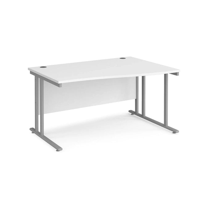 Dams International Wave Desk MC14WRSWH 1,400 x 725 x 800 - 990 mm