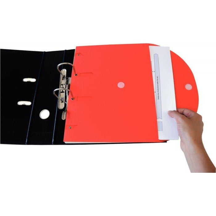 Djois Smartfolder Document Wallet 111302 A4 Cardboard Velcro fastener 24.5 (W) x 32.5 (D) x 0.1 (H) cm Assorted Pack of 6