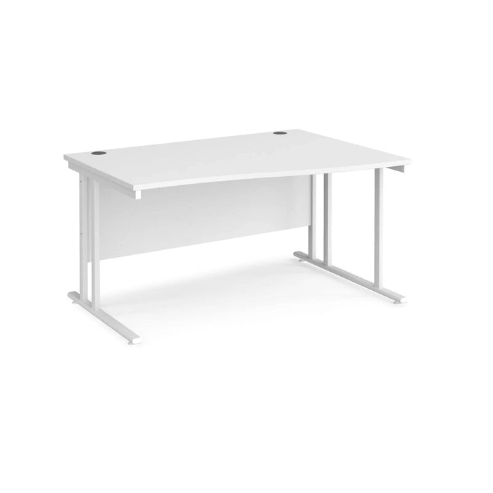Dams International Wave Desk MC14WRWHWH 1,400 x 725 x 800 - 990 mm