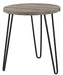 DOREL HOME Accent Table 3613307COMUK 500 (W) x 500 (D) x 555 (H) mm