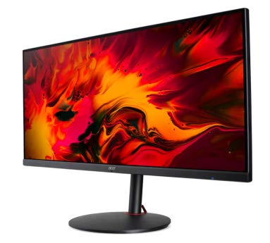 Acer NITRO XV2 XV342CKP 34 Inch 3440 x 1440 Pixels UltraWide Quad HD IPS Panel DisplayPort USB HDMI Monitor