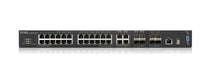 Zyxel XGS4600-32 - Switch - L3 - Managed - 24 x 10/100/1000 + 4 x combo Gigabit SFP + 4 x 10 Gigabit SFP+ - rack-mountable