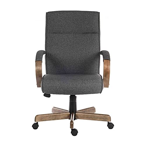 Grayson Fabric Executive Office Chair Grey - 6969GREY