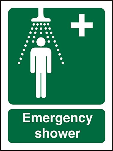 First Aid Sign Shower Plastic 30 x 20 cm