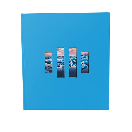 Exacompta Milano Photo Album Hardback Paper 30.3 x 32.8 x 4.7 cm Blue