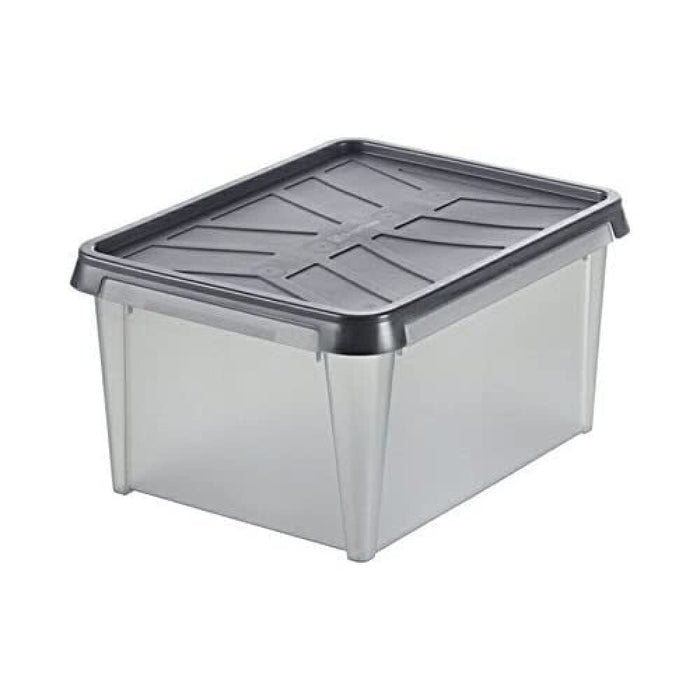SmartStore Dry Storage Box With Lid 33 L Grey 40 x 50 x 27 cm
