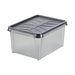SmartStore Dry Storage Box With Lid 33 L Grey 40 x 50 x 27 cm
