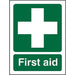 First Aid Sign First Aid Self Adhesive Plastic Assorted 20 x 15 cm