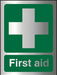 First Aid Sign Acrylic 20 x 15 cm