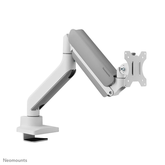 Neomounts DS70PLUS-450WH1 - Mounting kit (desk mounting arm) - full-motion - for curved LCD display - steel - white - screen size: 17"-49"