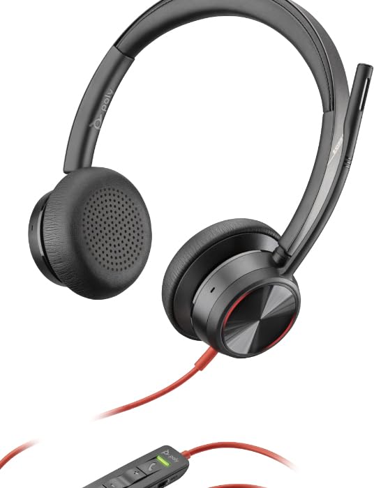 Poly Blackwire 8225 Stereo USB-A Wired Headset