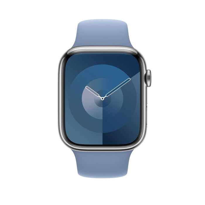 Apple - Band for smart watch - 45 mm - M/L (fits wrists 160-210 mm) - winter blue