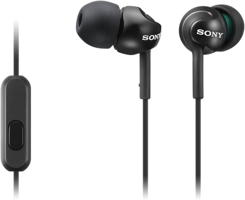 Sony MDR-EX110AP Deep Bass Wired Earphones Black