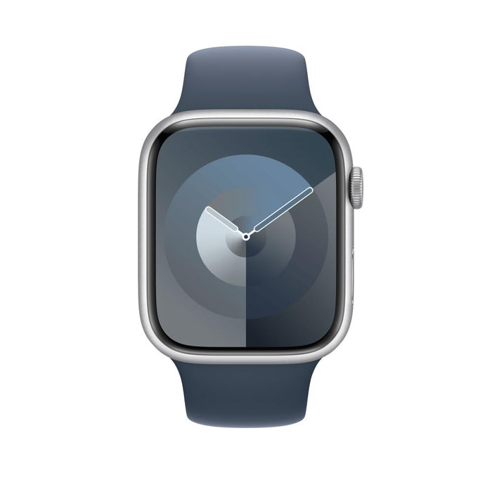 Apple - Band for smart watch - 45 mm - S/M size - storm blue