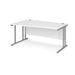 Dams International Wave Desk MC16WLSWH 1,600 x 725 x 800 - 990 mm