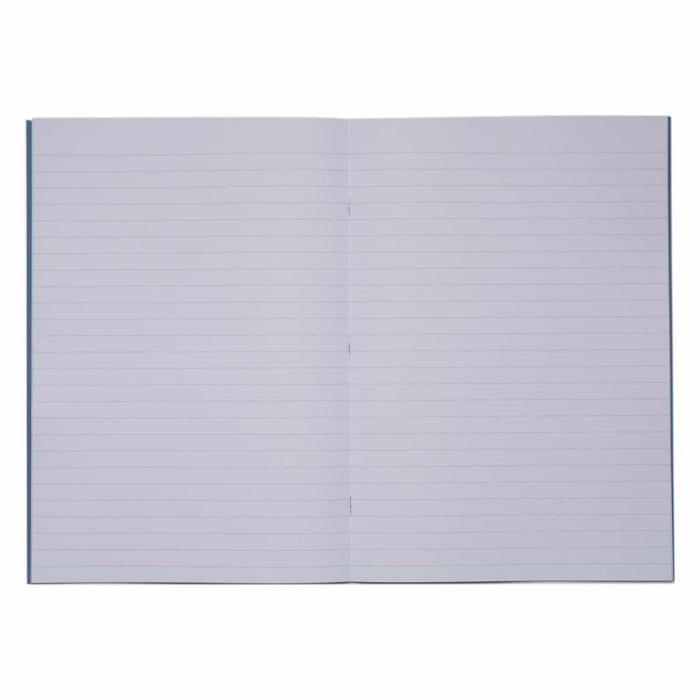 Rhino 13 x 9 A4+ Oversized Exercise Book 40 Page Ruled 12mm Light Blue (Pack 100) - VDU024-260-2