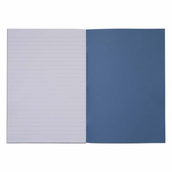 Rhino 13 x 9 A4+ Oversized Exercise Book 40 Page Ruled 12mm Light Blue (Pack 100) - VDU024-260-2