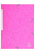 Exacompta 3 Flap Folder 17108H A4 Pink 425gsm Pressboard 24x32cm Pack of 25