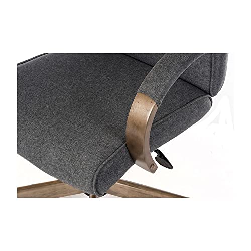 Grayson Fabric Executive Office Chair Grey - 6969GREY