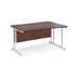 Dams International Wave Desk MC14WRWHW 1,400 x 725 x 800 - 990 mm