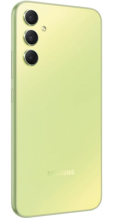 Samsung Galaxy A34 5G 6.6 Inch Hybrid Dual SIM 6GB RAM 128GB Storage Mobile Phone Awesome Lime