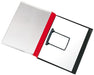 Djois Clip File A4 PVC 24 x 31.5 cm Red Pack of 10