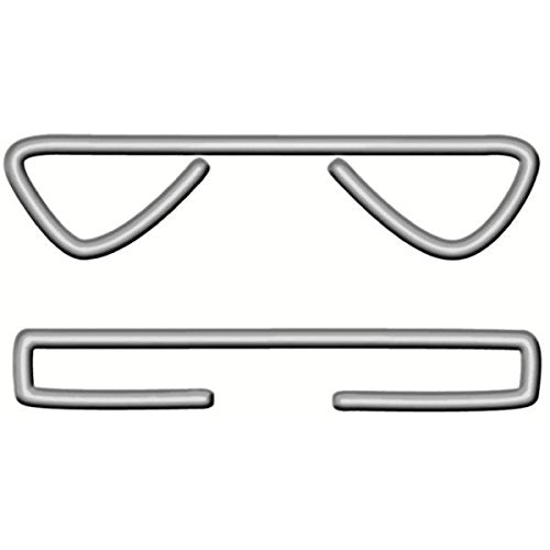 Rapid Supreme Heavy Duty Flat Clinch Stapler S50 5000544 Half Strip Black, Red 50 Sheets 24/8+, 26/8+ Metal, Plastic