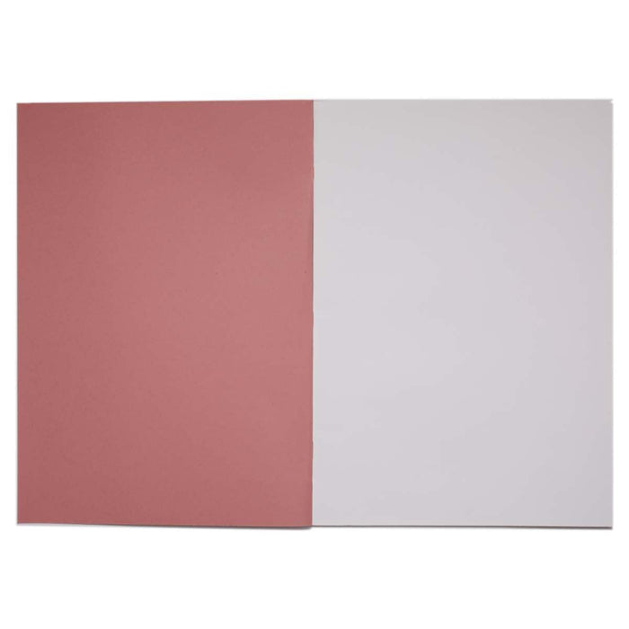 Rhino 13 x 9 A4+ Oversized Exercise Book 40 Page Plain Light Blue (Pack 100) - VDU024-49-6