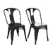 DOREL HOME Finn Chair 432 mm Black C009001UK 508.00 (W) x 432.00 (D) x 787.00 (H) mm