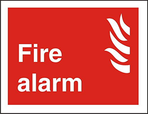 Fire Sign Fire Alarm Call Point Plastic 20 x 30 cm