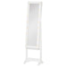 HOMCOM Jewellery Cabinet Mirror 831-220 MDF White 300 mm x 360 mm x 1360 mm