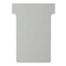 Nobo T-Cards Size 2 T-Cards Grey 6 x 8.5 cm Pack of 100