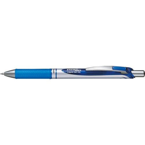 Pentel Rollerball Pen 0.4 mm Medium Blue Energel BL77