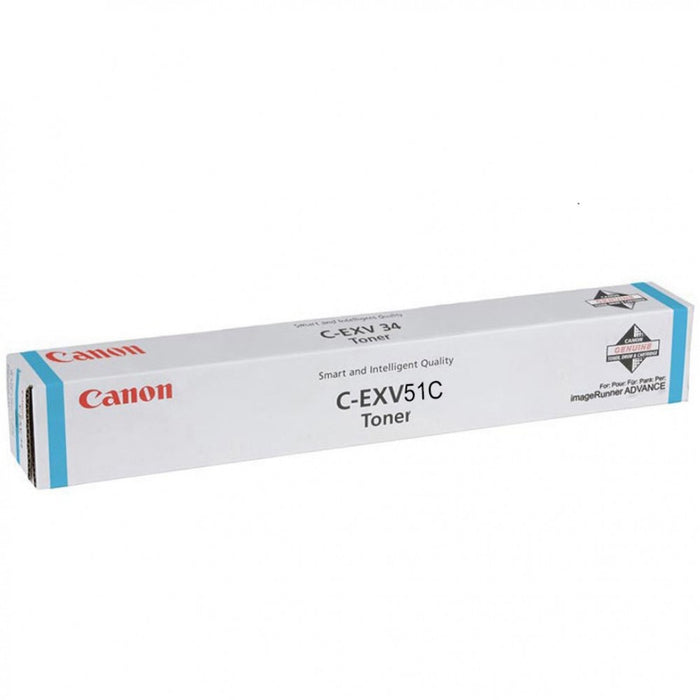 Canon Original Toner C-EXV51 Cyan 60.000 Seiten (0482C002)