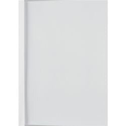 GBC ThermaBind Binding Covers A4 LeatherGrain 150 Microns 1.5 mm White Pack of 100