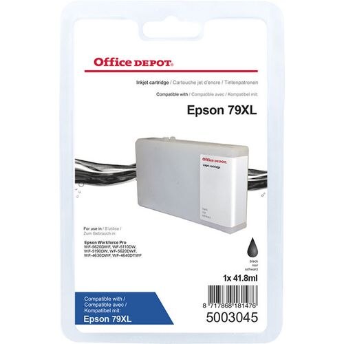 Office Depot 79XL Compatible Epson Ink Cartridge C13T79014010 Black