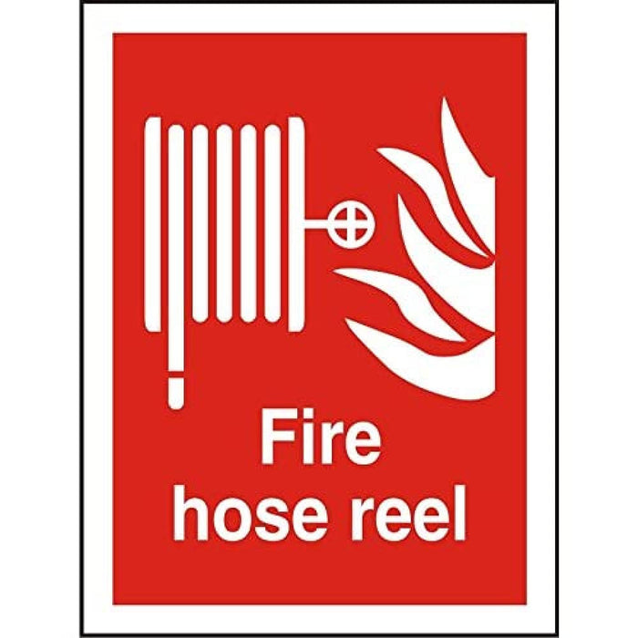 Fire Sign Fire Hose Vinyl 20 x 15 cm