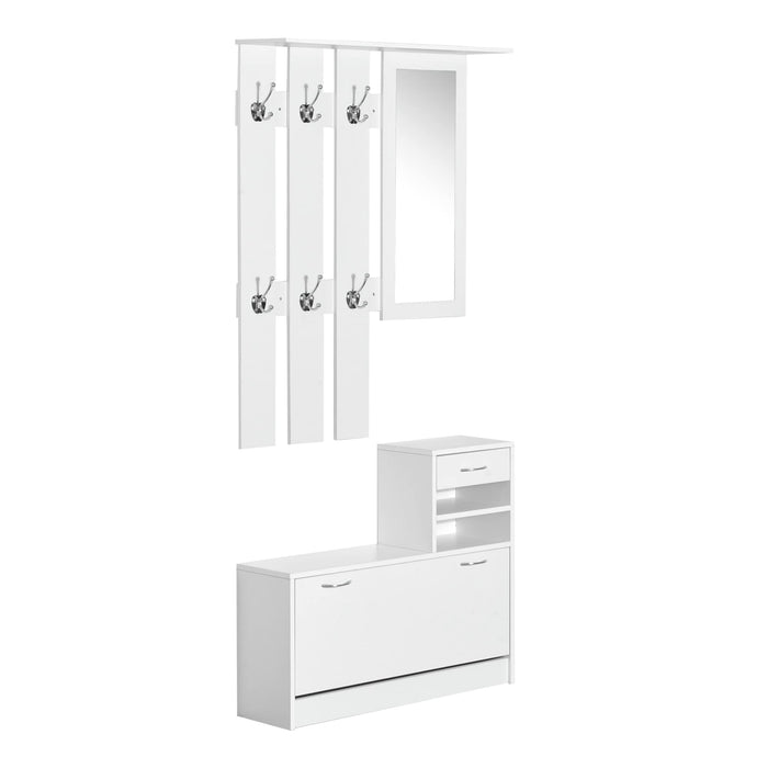 HOMCOM Console Table Set of 2