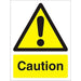 Warning Sign Caution Plastic 40 x 30 cm