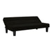 DOREL HOME 2 Seat Sofa BLACK VELVET Velvet 1,752.60 (W) x 812.80 (D) x 736.60 (H) mm
